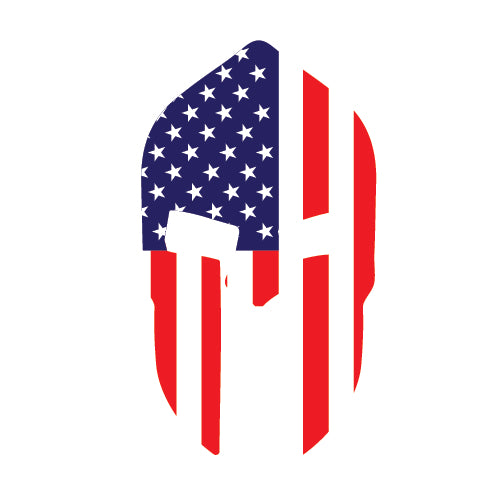 American Spartan Sticker