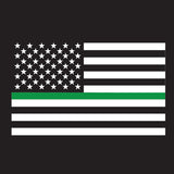 Original Thin Blue Line-Red Line-Green Line Sticker