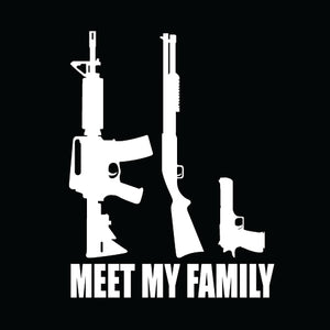 Meet My Family Sticker