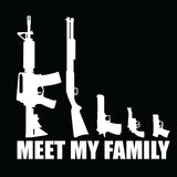 Meet My Family Sticker