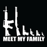 Meet My Family Sticker