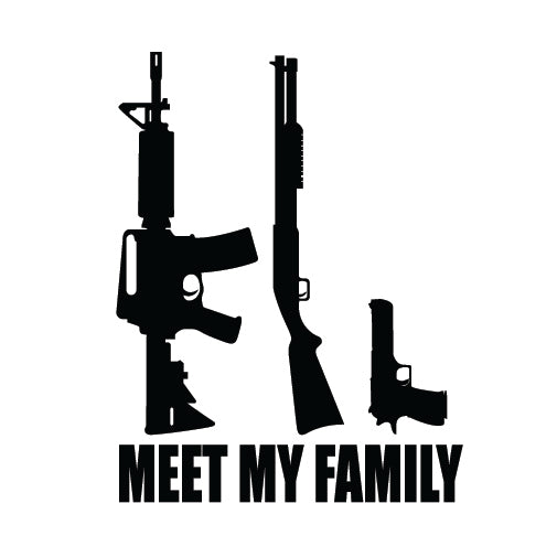 Meet My Family Sticker