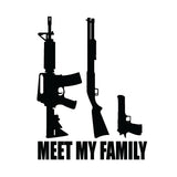 Meet My Family Sticker