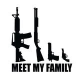 Meet My Family Sticker