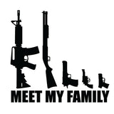 Meet My Family Sticker