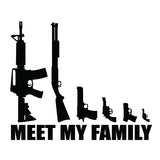 Meet My Family Sticker