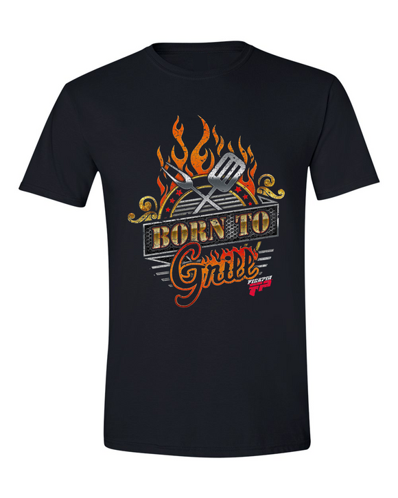 BORN TO GRILL BBQ TEE